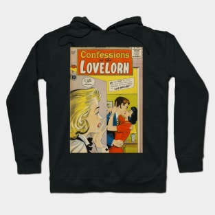 Vintage Romance Comic Book Cover - Confessions of the Lovelorn Hoodie